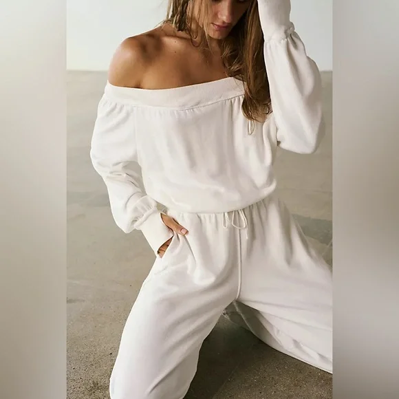 FP Movement One To Beat Onesie White Small - Picture 2 of 8